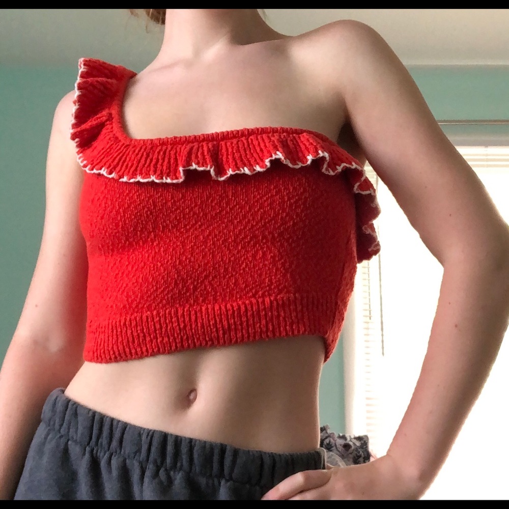 One strap knit UO top! Worn once!